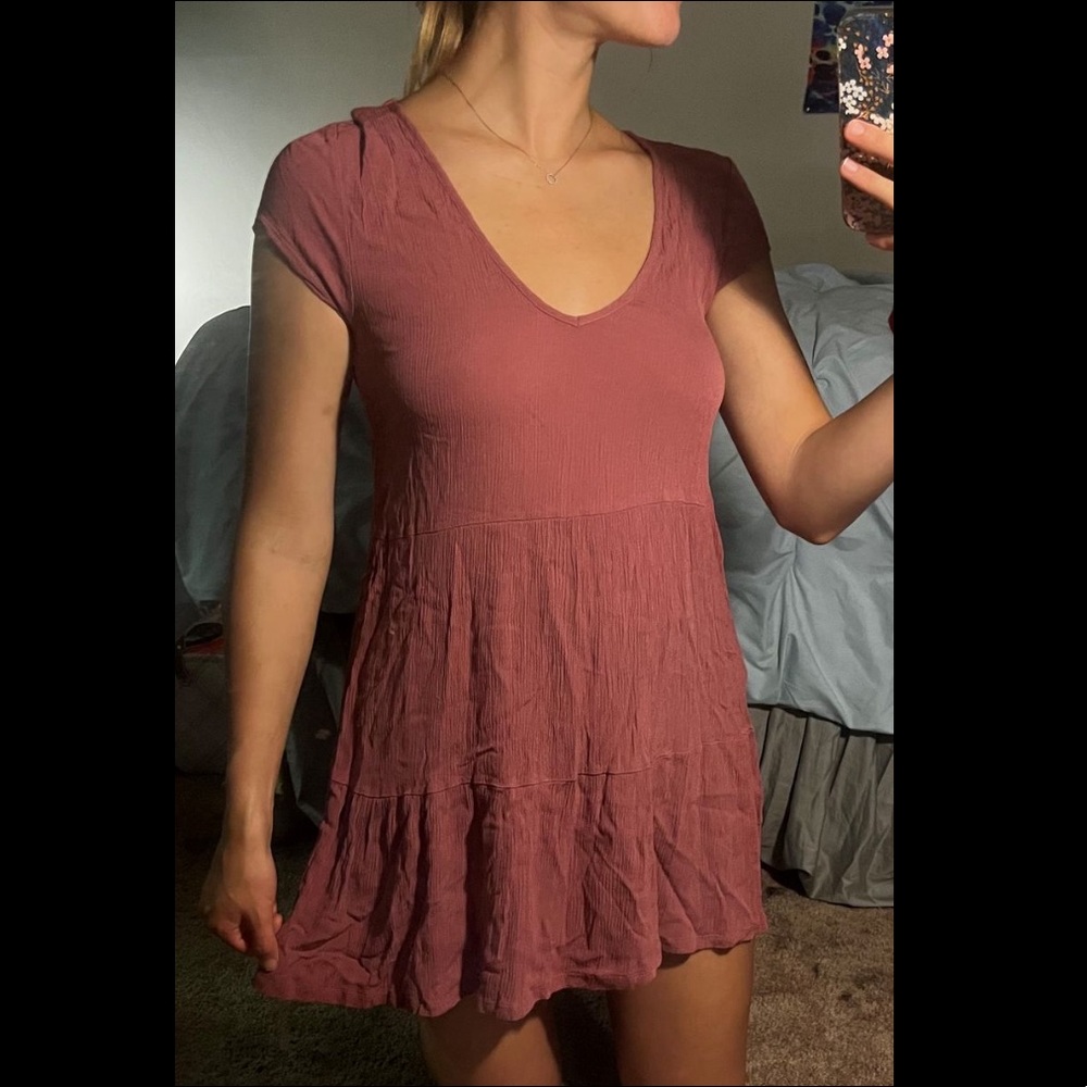 Clay Red Mini Dress